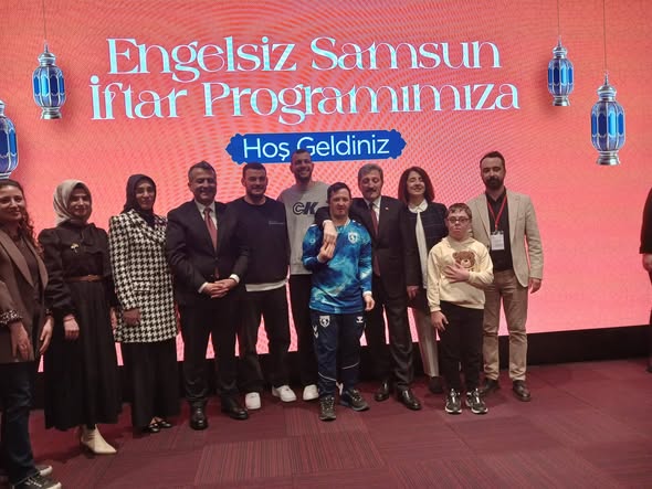 Samsun'da en Anlamlı İftar yemeğinde Buluştular