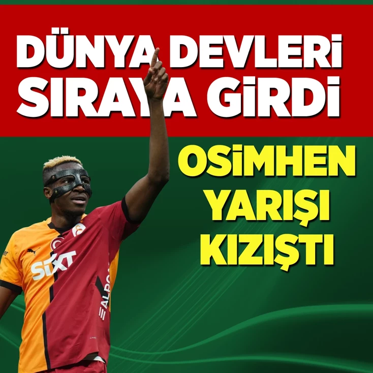 Victor Osimhen el üstünde tutuluyor! Barcelona - Real Madrid...