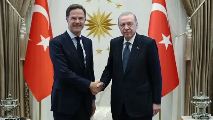 Cumhurbaşkanı Erdoğan, NATO Genel Sekreteri Mark Rutte'yi kabul etti.